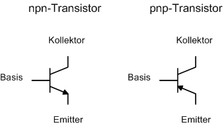 Beispiel für Bipolartransistoren